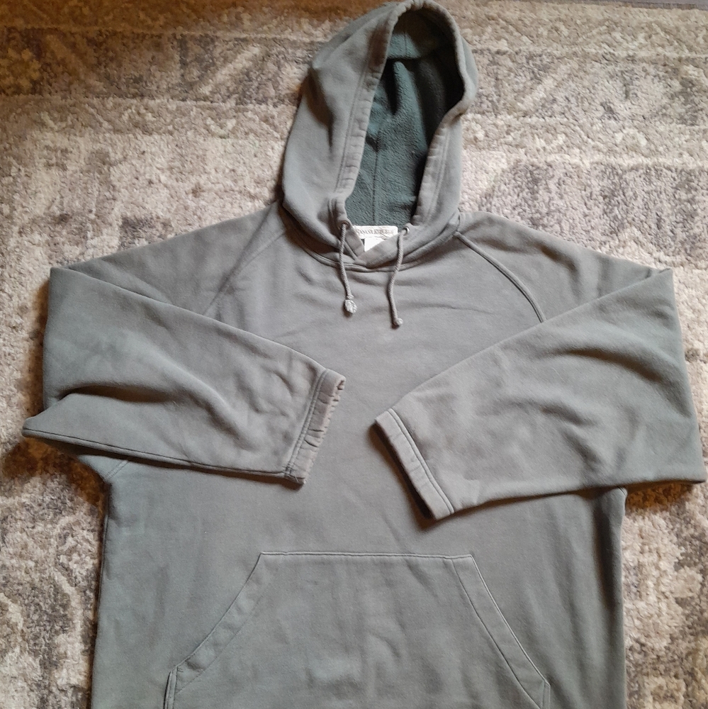 Vintage 90s Banana republic pull over hoodie mens size large